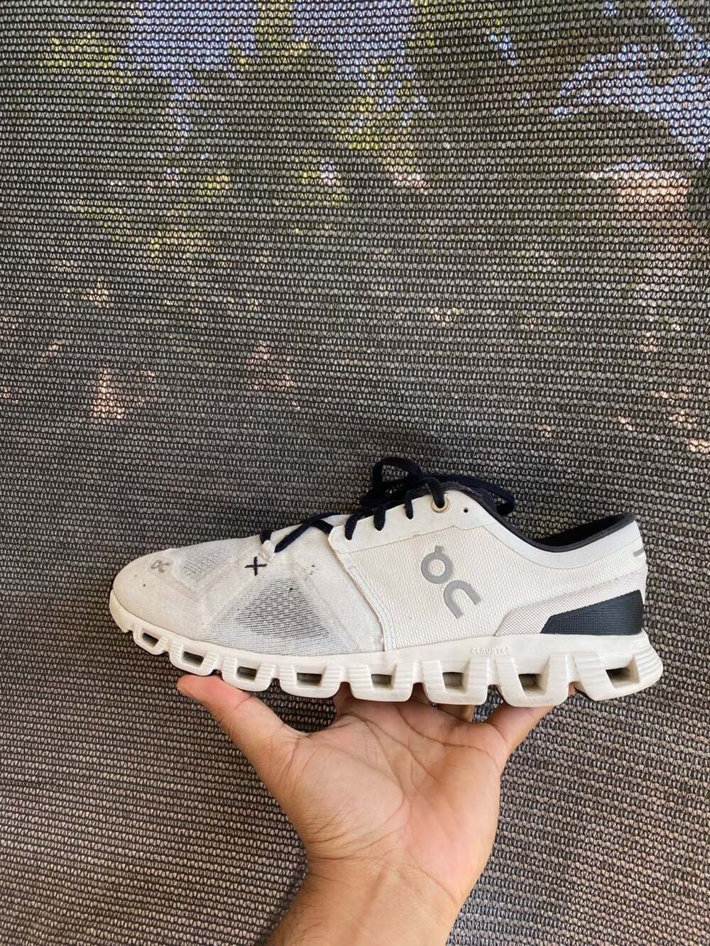 On Cloud X 3 Hybrid Training Sneakers - Ivory/Black